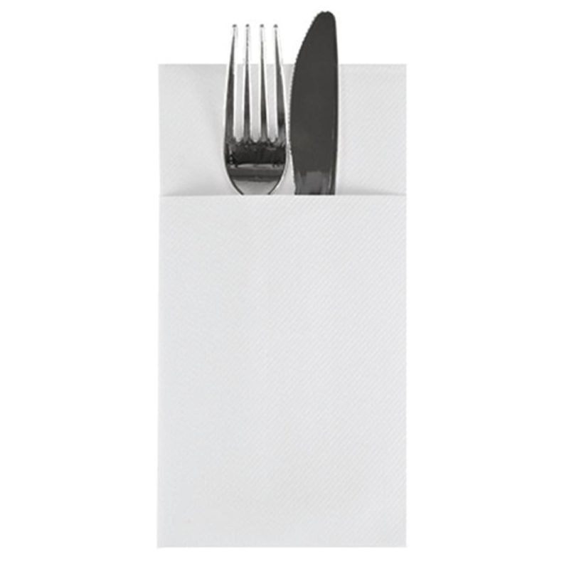 AIR-LAID PREMIUM NAPKIN 40 x 40 Cm. 8 PLIEGUES CON BOLSILLO